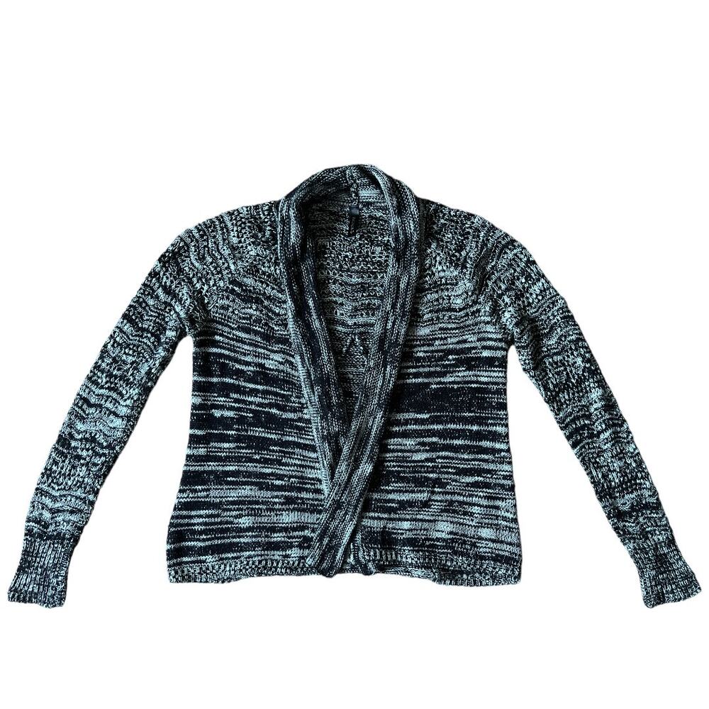 Full Tilt Gray Knit Long Sleeve Cardigan, M